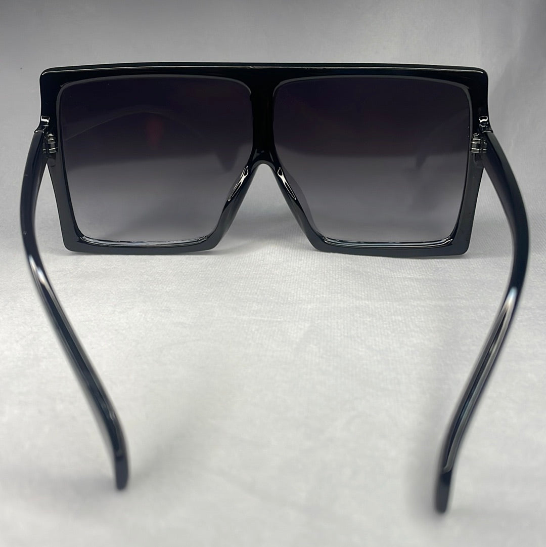 Square Black Sunglasses
