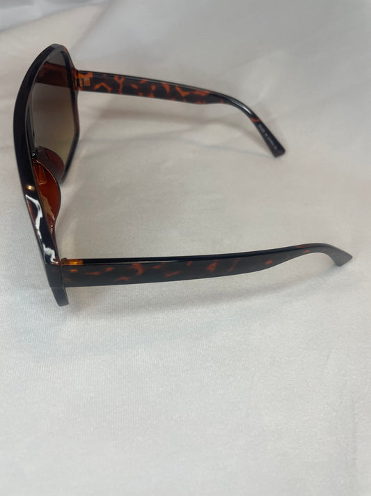 Brown Oversized Sunglasses